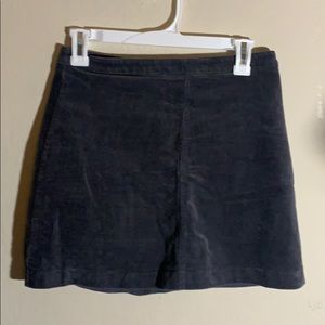dark gray skirt